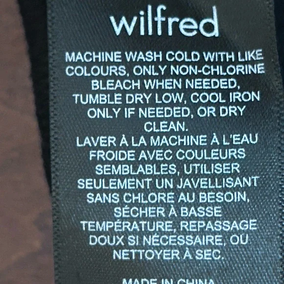 Wilfred Black scenery mini size small MSRP 110 NWT - Picture 13 of 13